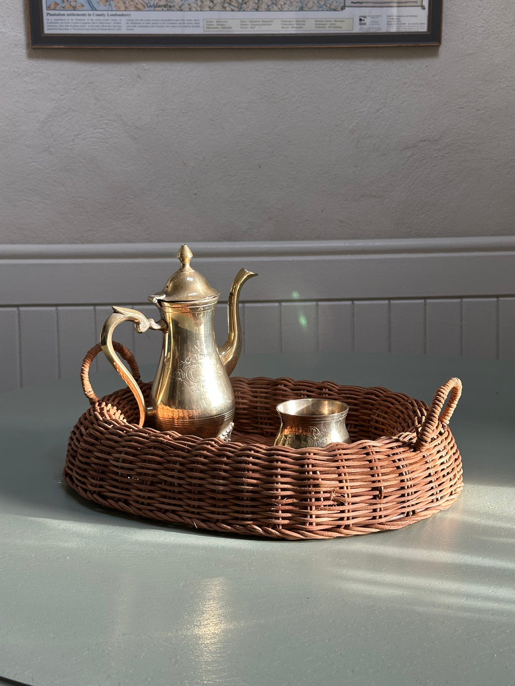 The Isla Collection- Isla Rattan Tray