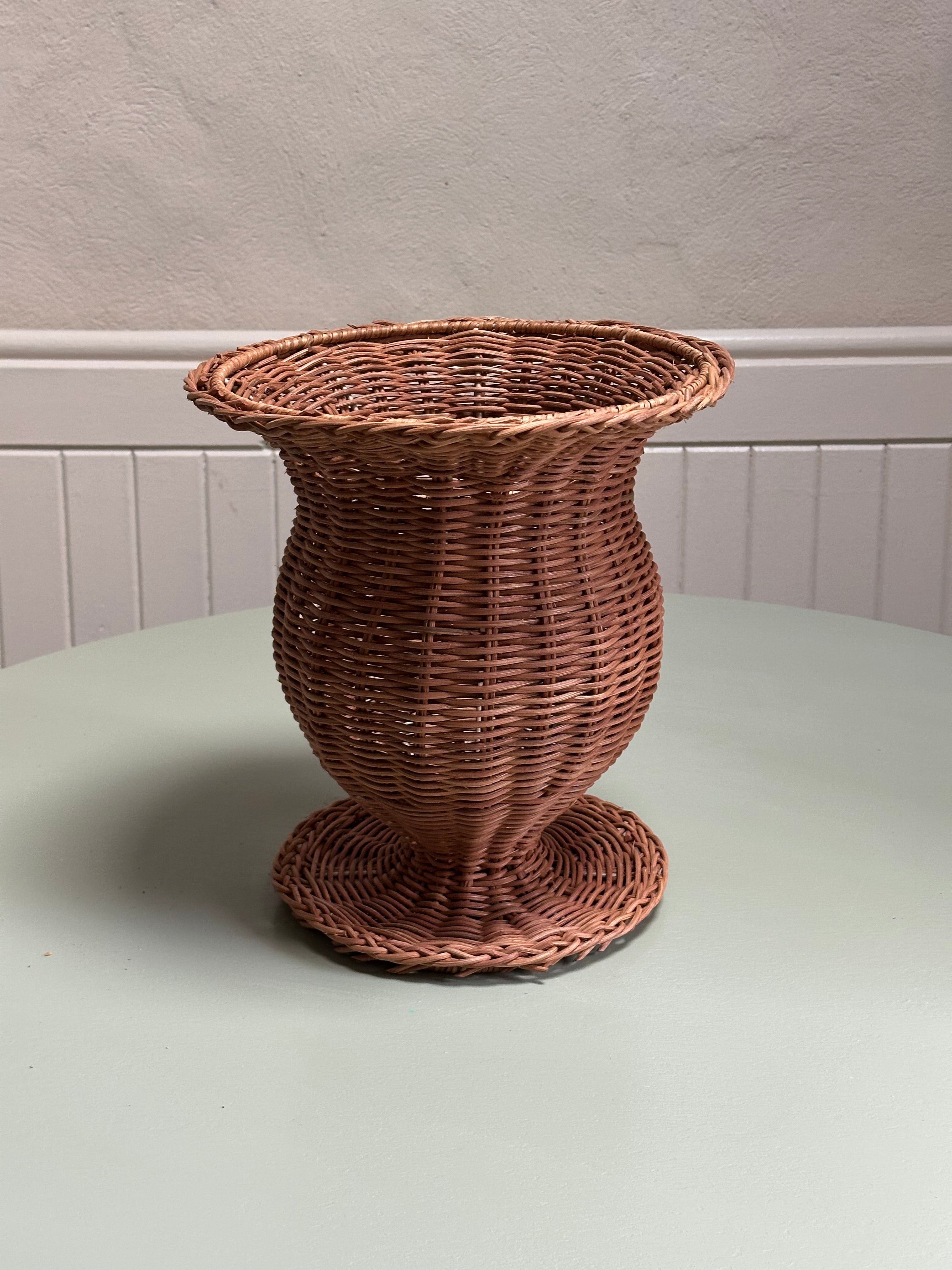 The Isla Collection- The Isla Rattan Vase