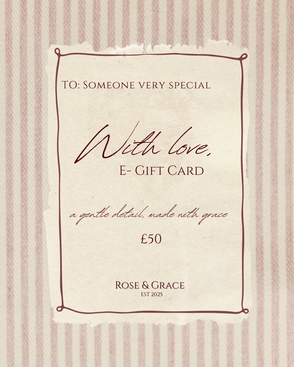 Rose & Grace Gift Card